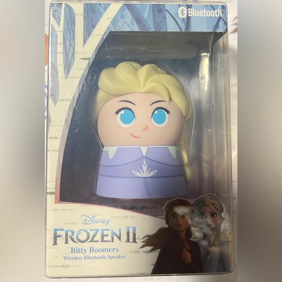 NIB Bitty Boomers Frozen II Elsa Bluetooth Speaker - Picture 2 of 3